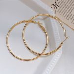 Gold Hoop Earrings 6cm