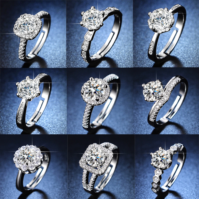 Y074 - 1 Carat Ring - Image 1 - MadeInPanda