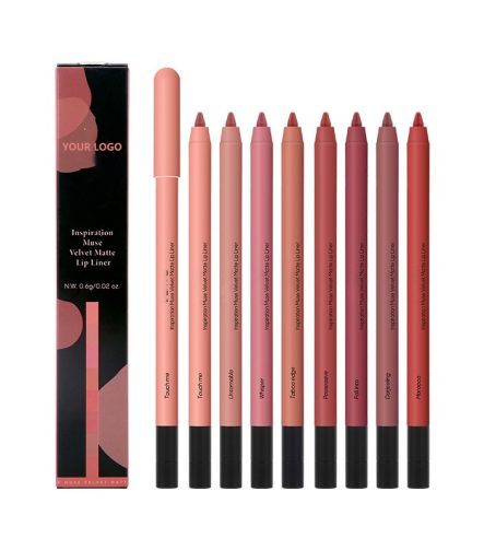 MadeInPanda Matte Nude Lipstick Set - 6-Color Long Lasting Velvet Lipstick Collection for Women