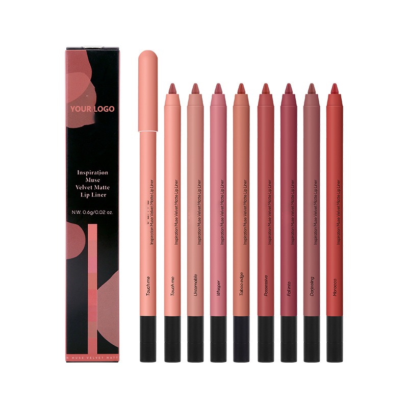 MadeInPanda Matte Nude Lipstick Set - 6-Color Long Lasting Velvet Lipstick Collection for Women