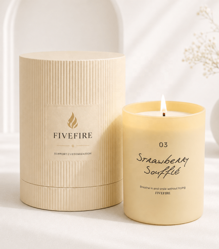 Handmade Soy Wax Aromatherapy Candle - Lavender Scented Relaxation Candle