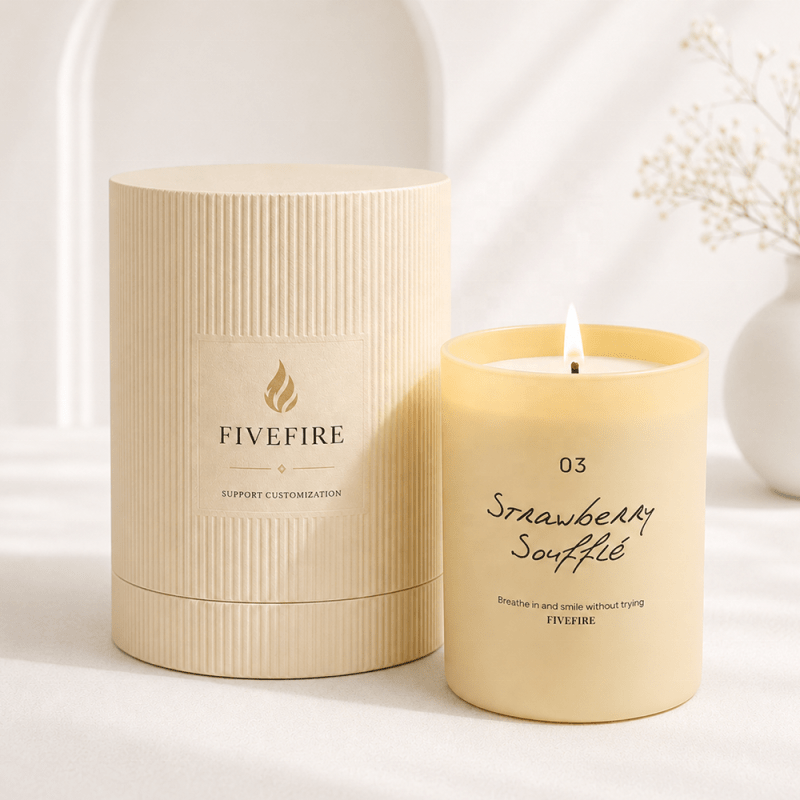 Handmade Soy Wax Aromatherapy Candle - Lavender Scented Relaxation Candle