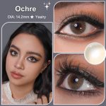 MadeInPanda Violet Colored Contact Lenses - Stunning Purple Eye Lenses for Dark Eyes
