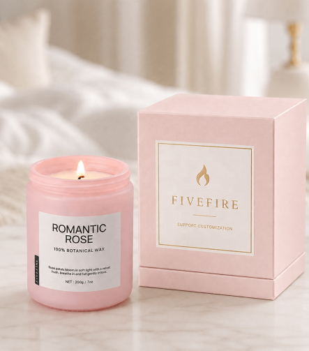 Handmade Soy Wax Aromatherapy Candle - Lavender Scented Relaxation Candle