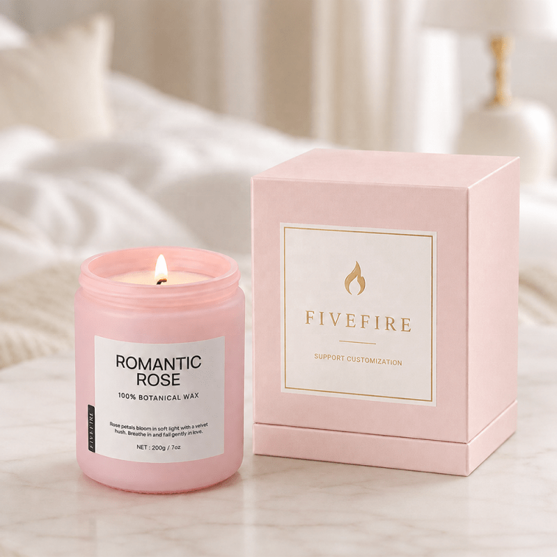 Handmade Soy Wax Aromatherapy Candle - Lavender Scented Relaxation Candle