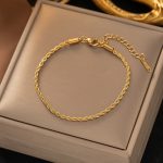 Titanium Steel Bracelet - Eight Disc Bracelet 5173 - MadeInPanda
