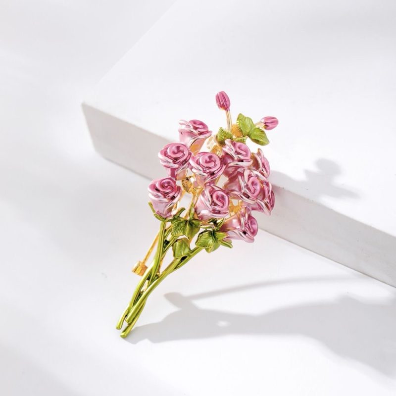 The Fashion Brooch Pin - White #256 - MadeInPanda