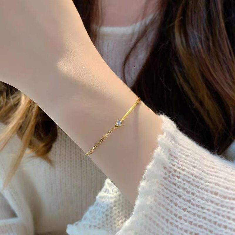 Titanium Steel Bracelet - 5193 Rose Gold - MadeInPanda