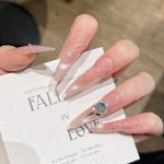 SG675 Abstract Gold Press-On Nails