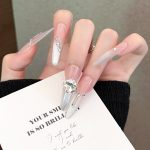 SG552 Rose Pink Press-On Nails (With Toolkit) - MadeInPanda