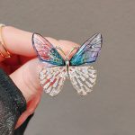 Purple Butterfly Brooch MadeInPanda
