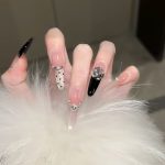 SG534 White French Tip Press-On Nails