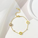 Titanium Steel Bracelet - Snake Chain Gold 5204 - MadeInPanda