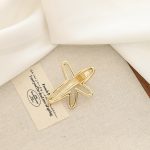 Purple Crystal Heart Hair Clip - MadeInPanda