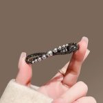 Pearl Moon Rabbit Hair Clip - MadeInPanda