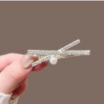 Irregular Bow Full Diamond Hair Clip 6 - MadeInPanda