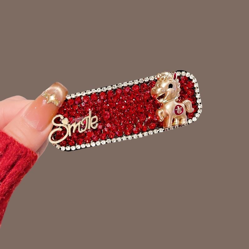 Pearl Diamond Cross Hair Clip 9 - MadeInPanda