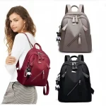 Trendy Oxford Backpack for Women - Waterproof Lightweight Casual Daypack - Versatile Student Travel Rucksack with Phone Pocket - Fashionable Simple Backpack for Daily Commute - Cross-border Hot Style - 1 Piece - Image 1 - MadeInPanda