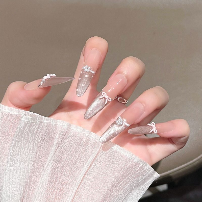SG641 Gradient Blue Press-On Nails