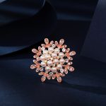 Circle Pearl Brooch MadeInPanda