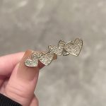 金色满钻爱心#59