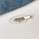 Cat Eye Diamond Flower Hair Clip 28 - MadeInPanda