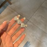 满钻爱心银色