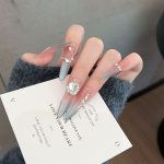 SG703 Cat Eye Gradient Press-On Nails (With Toolkit) - MadeInPanda