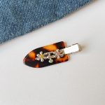 Crystal Three Butterflies Black Hair Clip 45 - MadeInPanda