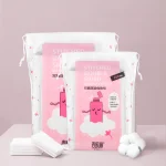 MYONLY Cotton Makeup Remover Pads - 100pcs Thick Double-Sided Cleansing Wipes - Image 1 - MadeInPanda