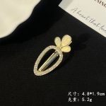 Full Diamond Three Bow Hair Clip 60 - MadeInPanda