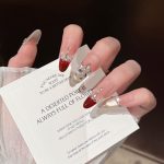 SG617 Butterfly Purple Press-On Nails