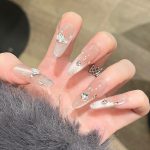 SG680 Moon Pattern Press-On Nails