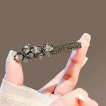 Pearl Crystal Butterfly Hair Clip 73 - MadeInPanda