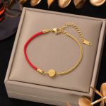 Titanium Steel Bracelet - Three Hearts 551 - MadeInPanda