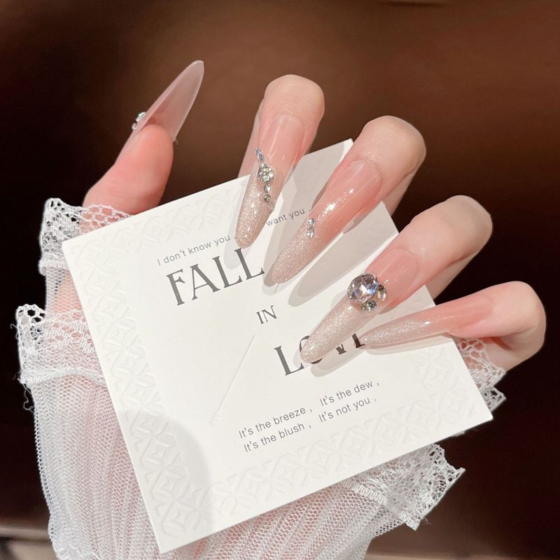 SG613 Floral Pattern Press-On Nails