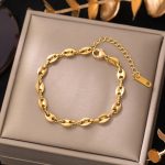 Titanium Steel Bracelet - Bead Pull 5417 - MadeInPanda
