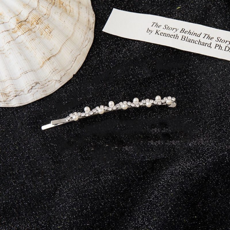 Gold Full Diamond Ginkgo Leaf Hair Clip 94 - MadeInPanda