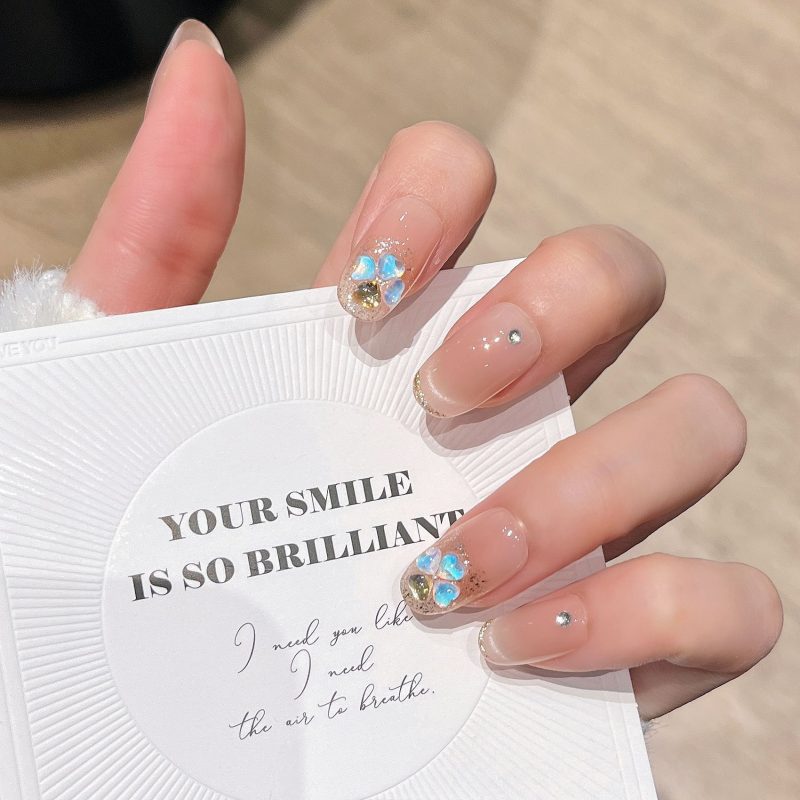 SG665 Butterfly Wing Press-On Nails