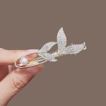 Three Stars Gold Hair Clip 111 - MadeInPanda