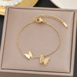 Titanium Steel Bracelet - Gold Bracelet 5206 - MadeInPanda