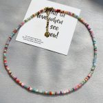 Irregular Shell Beaded Necklace