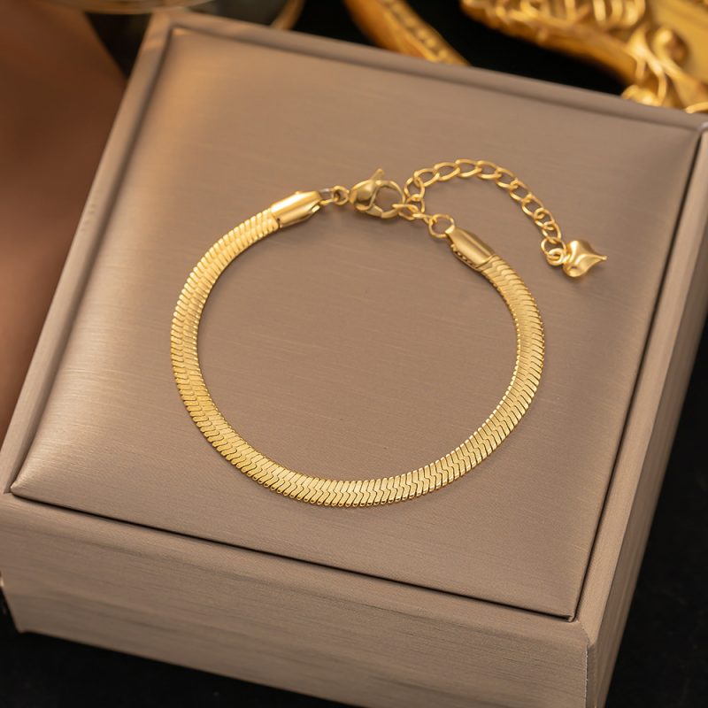 Titanium Steel Bracelet - Twist Bracelet 5232 - MadeInPanda