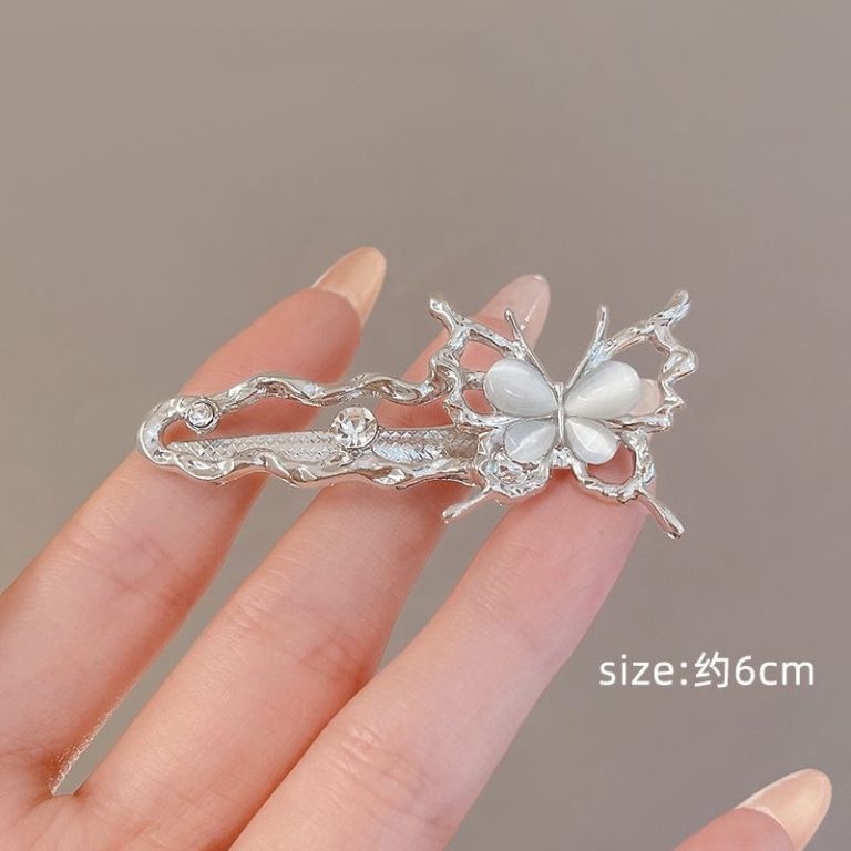 Wave Black Barrette Clip 130 - MadeInPanda