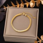 Titanium Steel Bracelet - Fish Bone 5259 - MadeInPanda