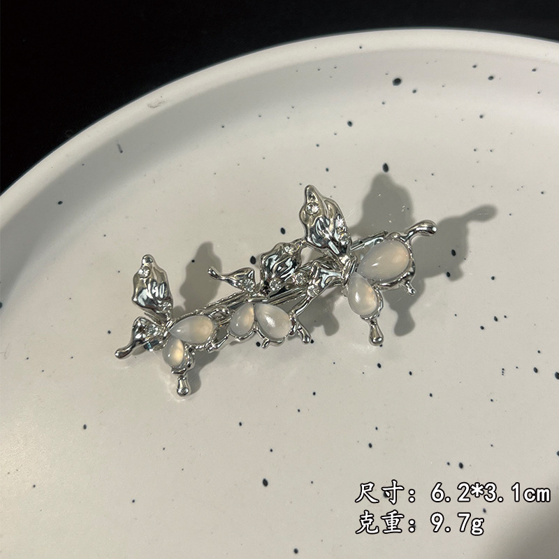 Cat Eye Fish Bone Barrette Clip 136 - MadeInPanda