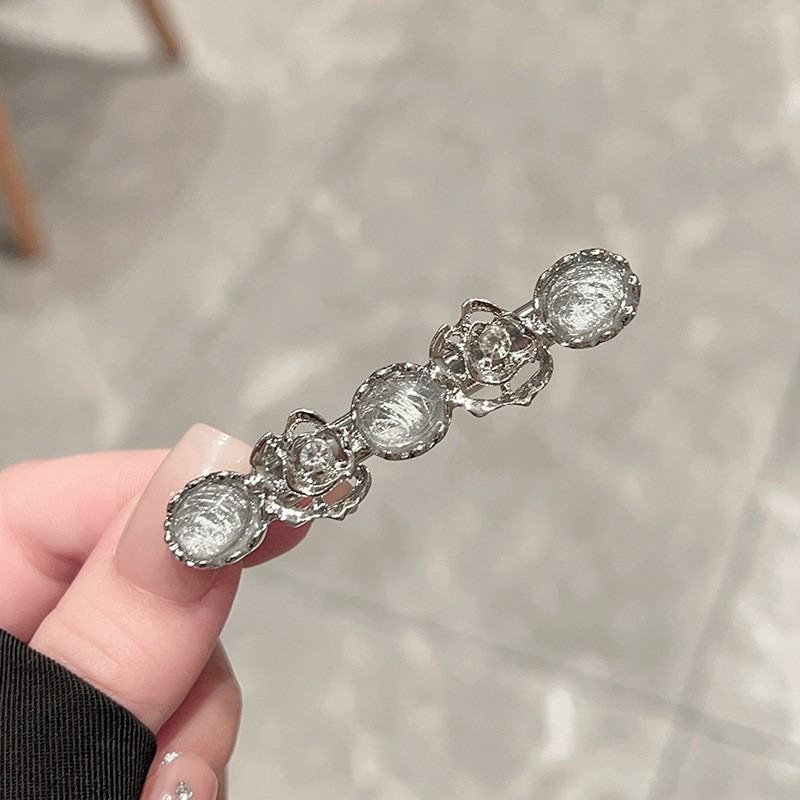 琉璃玫瑰花银色