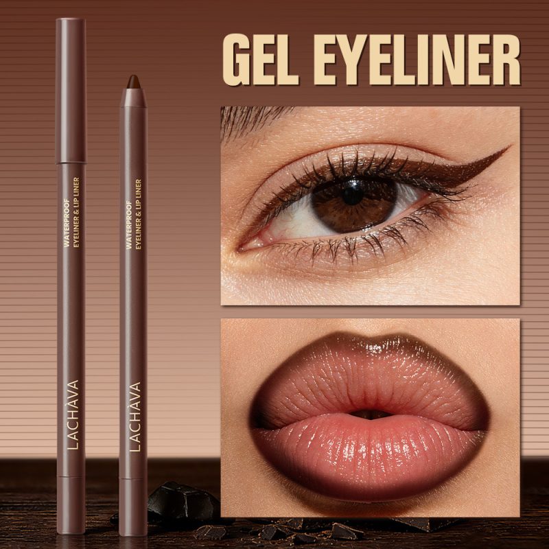 LACHAVA Waterproof Eyeliner Gel Pencil - 7 Colors Long - Lasting Matte - Image 1 - MadeInPanda