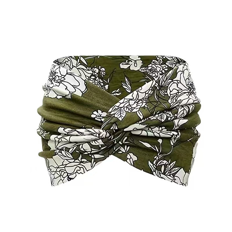 Wide Fitness Sports Headband - Knit Yoga Running Headband for Women - Image 2 - MadeInPanda