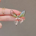 Green Butterfly Brooch 115 MadeInPanda